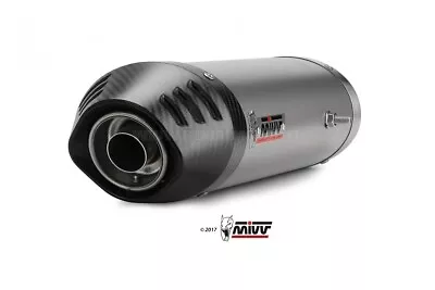 Mivv Approved Exhaust Mufflers Oval Titan U Ducati Multistrada 1000 2004 > 2006 • $711.80